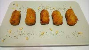 Croquetas de morcilla y manzana