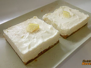Pastelitos de limón y cereales